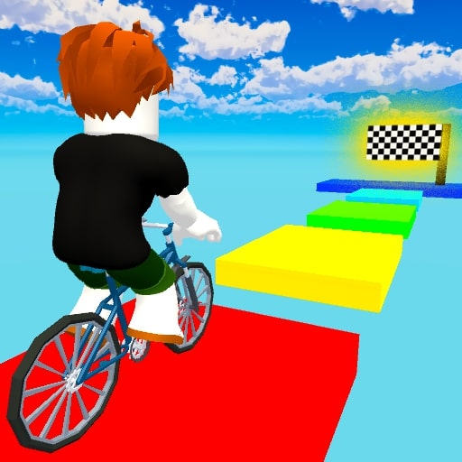 Obby But Youre On A Bike game thumbnail